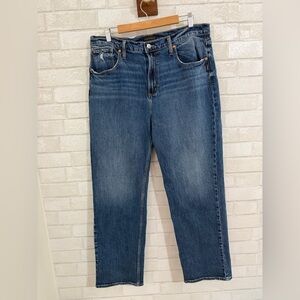 Silver Jeans Straight Leg Highly Desirable High Rise Denim Jeans W34/L30 #3051